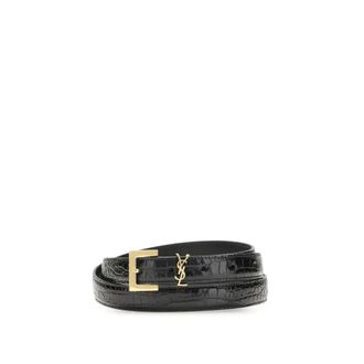 Saint Laurent Mujer, Accesorios, Negro, Talla: 95 CM