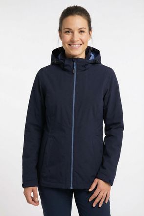 Killtec Outdoorjacke KILLTEC KOS 189 WMN JCKT, Damen, Gr. 36, schwarz blau, Obermaterial: 100% Polyester. Futter: 100% Polyester, Jacken Outdoorjacke, wasserd
