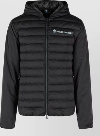 Moncler quilted hooded jacket