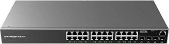 OEM Conmutador Grandstream Gwn7803 24 Puertos Gigabit 4 Sfp L2+ 56gbps Rack Vlan Qos Seguridad