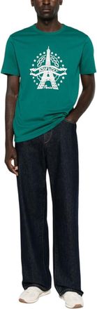 Kenzo Green Crew Neck T-Shirt