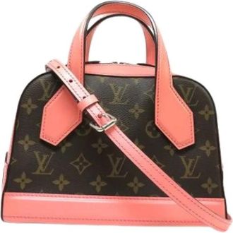 Louis Vuitton Pre-owned Canvas Handtas - Dames - Vintage Handtas - Roze - ONE Size - Vintage