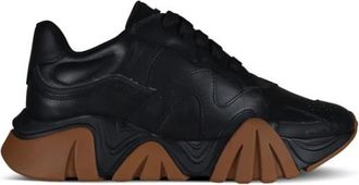 Versace Squalo Sneakers - Heren - Sneakers - Zwart - 40 EU - Leer - Schoenen