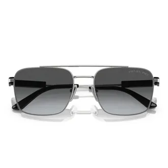 Prada Sunglasses, unisex, Gray, Size: 56 MM Pr67Zs Sunglasses