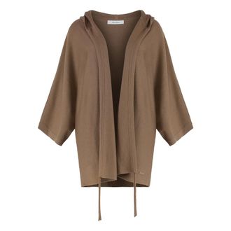 Max Mara Dames, Truien, Bruin, Maat: L Wol