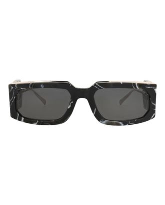 Philipp Plein Square-Frame Metal Sunglasses