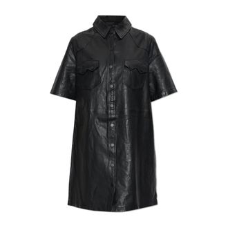 AllSaints Rock Dress - Dresses - Mujer - Negro - 2XS