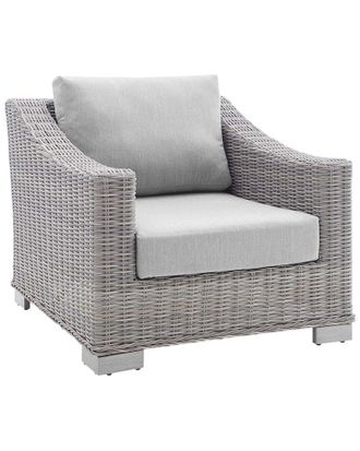 ModWay Conway Sunbrella Outdoor Patio Rattan Armchair