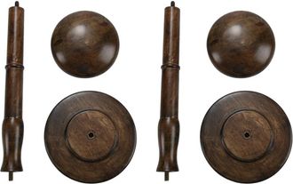 OEM 2 Soportes De Madera Vintage Para Sombreros Y Pelucas