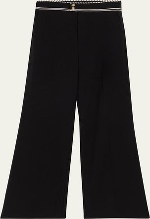 Frame Denim The Prim Slim Palazzo Trousers
