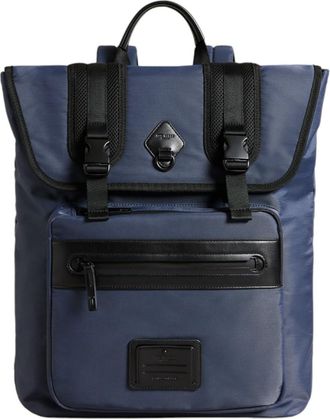 Ted Baker Komute Recycled Twill Backpack, Navy Blue