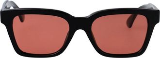 Retro Superfuture Klassieke zonnebril voor Amerikaanse stijl - unisex - Zonnebrillen - Zwart - 52 MM - Accessoires