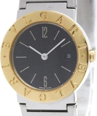 Bulgari Pre-owned Bb26Sgd Orologio da polso - - Pre-owned - Donna - Nero - ONE SIZE