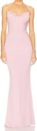Katie May Surreal Gown In Rose Quartz