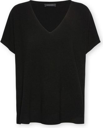 Elena Miro Viscose V-neck Trui - Dames - V-hals truien - Zwart - 2XL - Polyester - Truien & Vesten