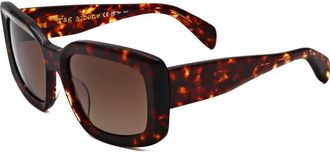Rag & Bone Womens RNB1076 S 54 086 Sunglasses - Brown - One Size