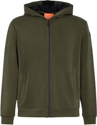 Suns Hooded Zip-Through Sweatshirt - Heren - Vesten met rits - Groen - M - Hoodies & sweatvesten