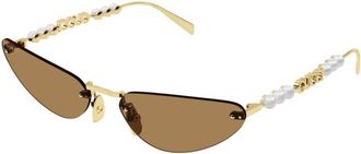 Gucci Brown Cat Eye Ladies Sunglasses GG1920S 003 63