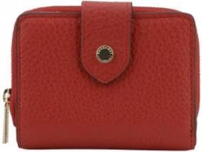 Pourchet Club Flap Wallet - Dames - Portefeuilles - Rood - ONE Size - Leer - Accessoires