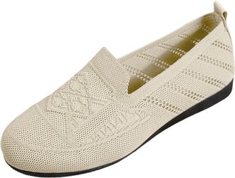 Generic [Fashionable and Comfortable] Womens Soft Leather Flat Light Steps Elegant Walking Men Shoes Casual Size 15 (White, 4.5)