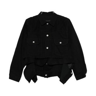 sacai Donna, Giacche, Nero, L, new