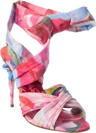 Christian Louboutin Affabula Lace Up 100 Sandal