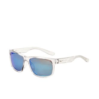 Nike Mens 59 mm White Sunglasses