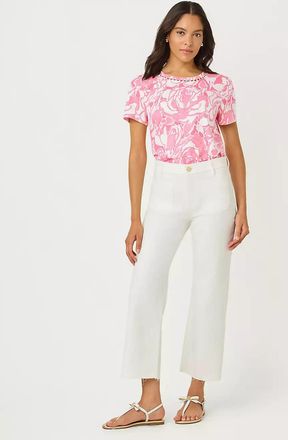 Lilly Pulitzer 27 Harleen High Rise Crop Jean