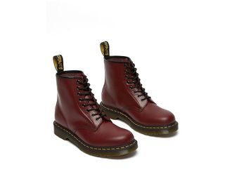 Dr. Martens 1460 Smooth Leather Boots Lace-up Boots Cherry Red Smooth : UK 9 (US Mens 10 - US Womens 11) Medium