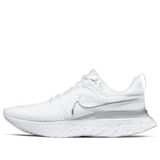 Nike (WMNS) Nike React Infinity Run Flyknit 2 White Metallic Silver CT2423-102