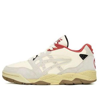 Asics Gel-Fuse Kigo Basketball Shoes White Beige Red 1203A532-750
