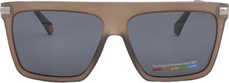 Polaroid Polarized Grey Browline Mens Sunglasses PLD 6179/S 0YZ4/M9 58