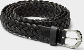 BOSS Womens Carol braided leather belt