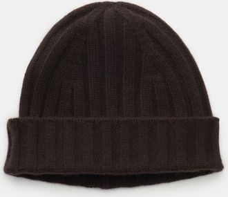 Braun Hamburg Men - Cashmere beanie dark brown