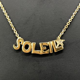 Saint Laurent Soleil Designer Statement Womens Necklace (Pre-Owned)
