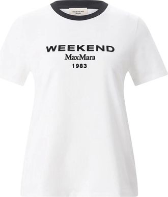 Max Mara Mujer, Camisetas, Blanco, Talla: XL