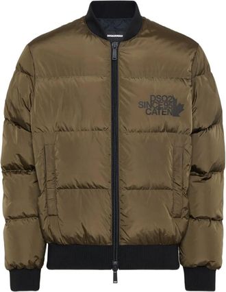 Dsquared2 Easy Puffer Bomber Jacket