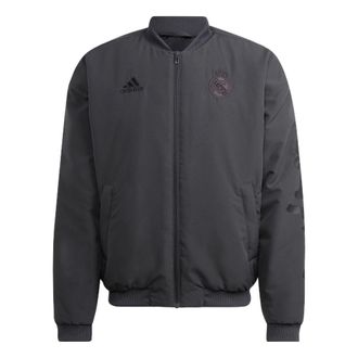 adidas Real Madrid Chinese Story Padded Jacket Grey HT6454