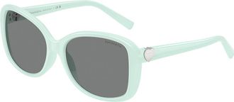 Tiffany & Co. TF4257U 845087 Womens Sunglasses Blue Size 56