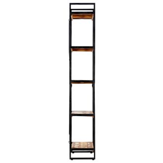 Berkfield Home Decorative 5-Tier Bookcase 60x30x180 cm Solid Reclaimed Wood in Brown | Size: 60 x 30 x 180 cm