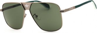 adidas OR0091 09N Matte Gunmetal/Green