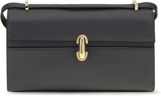 Savette Gray Calf Leather Bos Taurus Shoulder Womens Bag