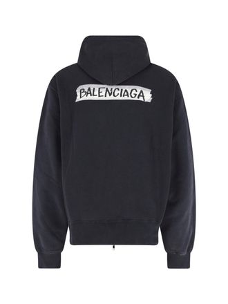 Balenciaga Mens Sweaters Black Cotton