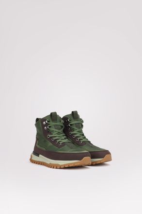 Pajar Mens Fero 2.0 Military Boot Green/Dark Brown - Size UK 9.5