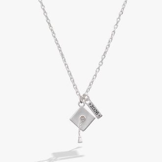 Alex and Ani Graduation 2026 Multi Charm Pendant in Silver at Nordstrom