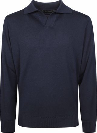 FILIPPO DE LAURENTIIS Skipper F8 Knit Polo Sweater
