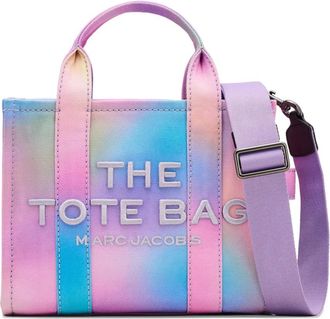 Marc Jacobs Borsa tote The Airbrush piccola - Blu