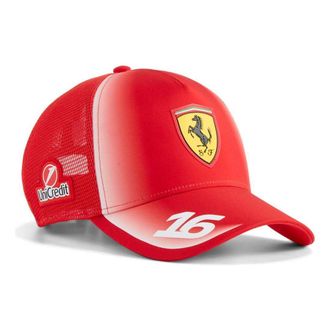 Puma Scuderia Ferrari Replica Leclerc Trucker Hat PUMA Red 027711-01