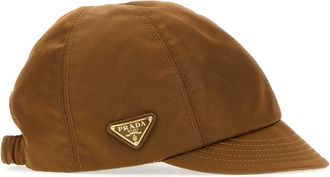 Prada Hat Re-Nylon Baseball Cap - Brown