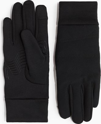 H&M Laufhandschuhe mit DryMove - Schwarz